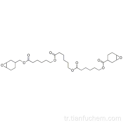 7-Oksabisiklo [4.1.0] heptan-3-karboksilik asit 6 - [[6 - [[6- (7-oksabisiklo [4.1.0] hept-3-ilmetoksi) -6-oksoheksil] oksi] -6-oksoheksil ] oksi] -6-oksoheksil ester CAS 151629-49-1